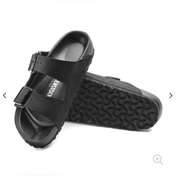 **SOLD**   Birkenstock Arizona Exquisite Leather Black Ladies 8 Men 6 Euro 39 - Picture 13 of 15